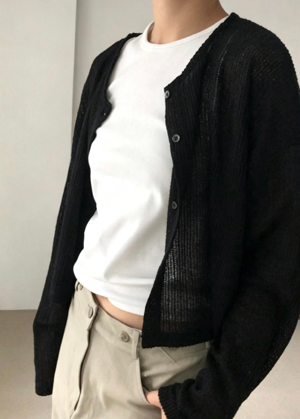 Nero Knit Cardigan