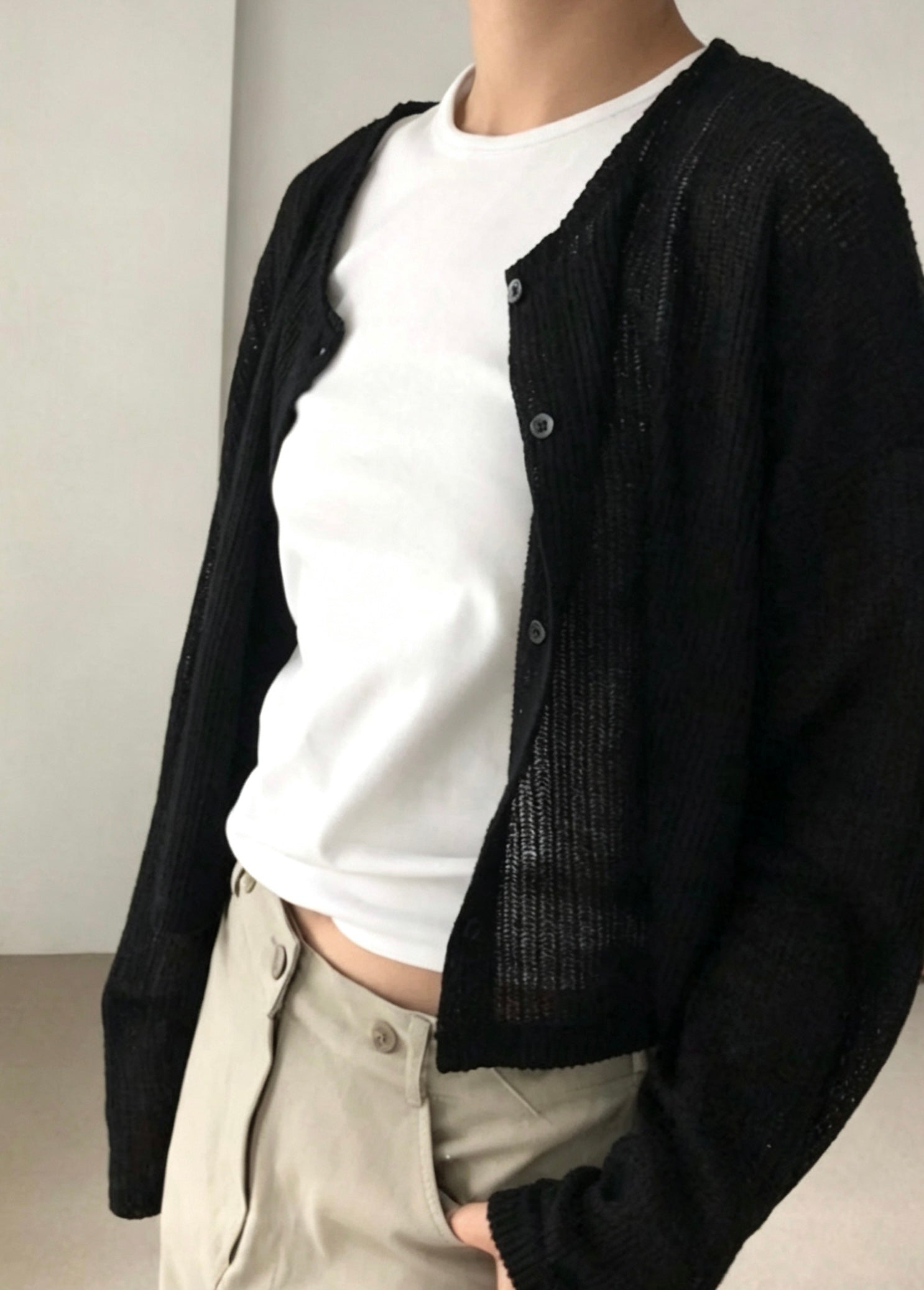 Nero Knit Cardigan
