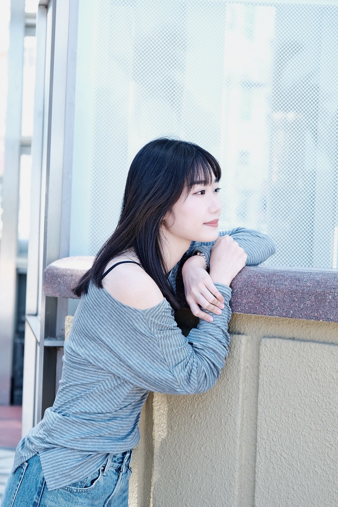 Striped Off-Shoulder Top