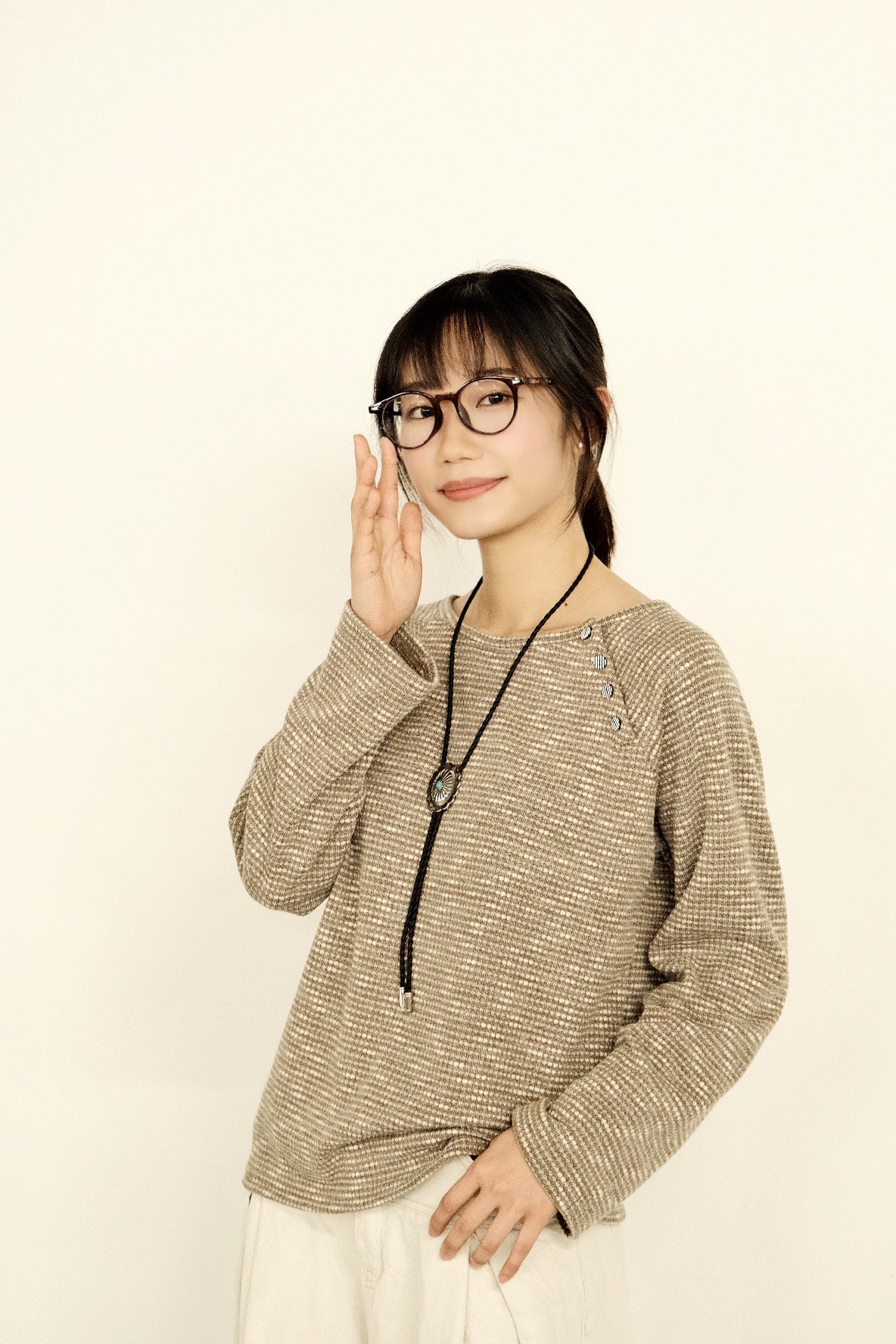 Slub Button Top