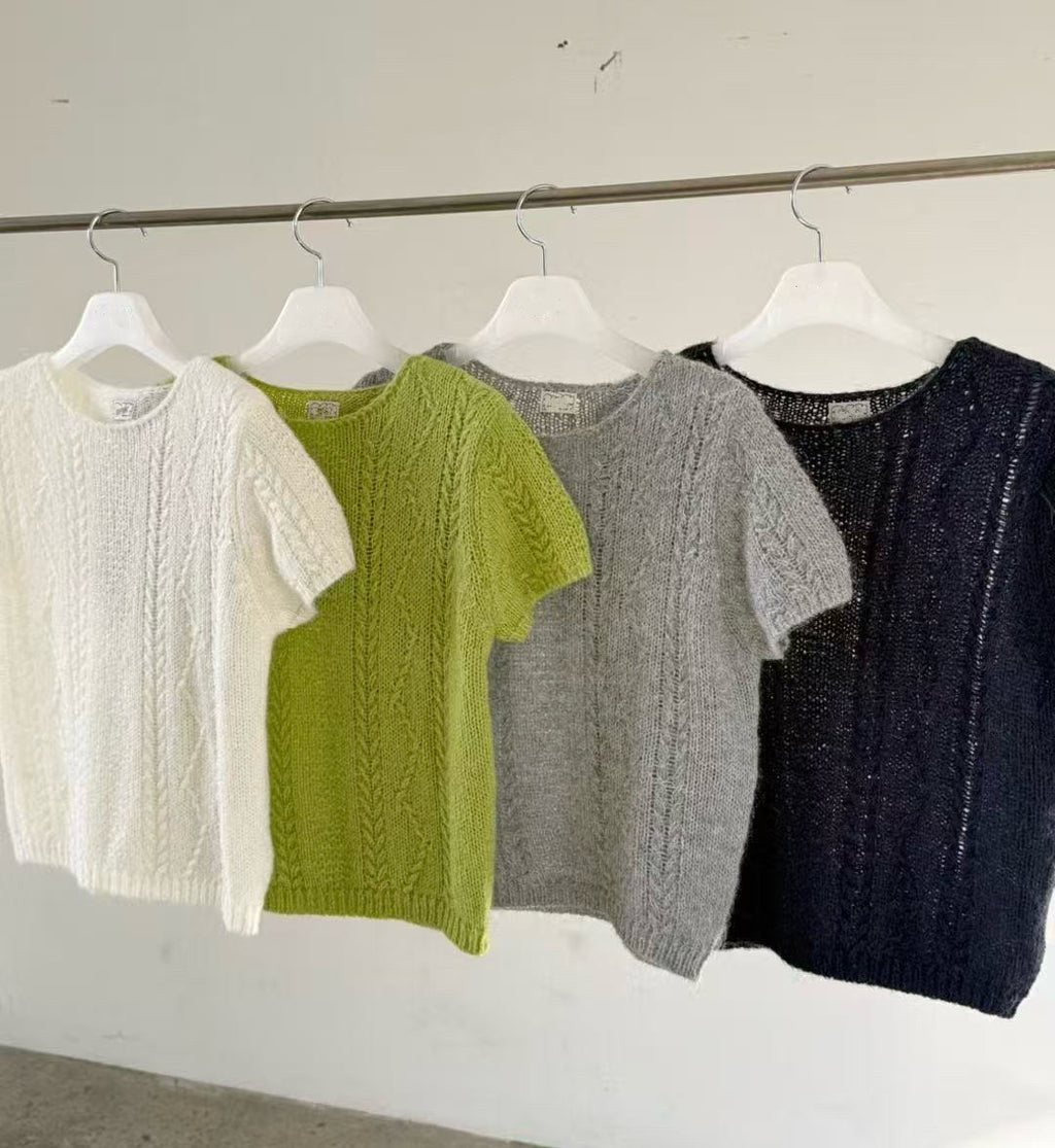 Cable Knit Top
