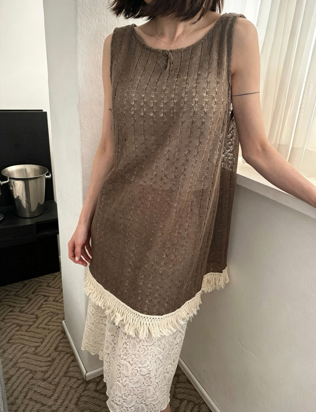 Tassel Knit Dress
