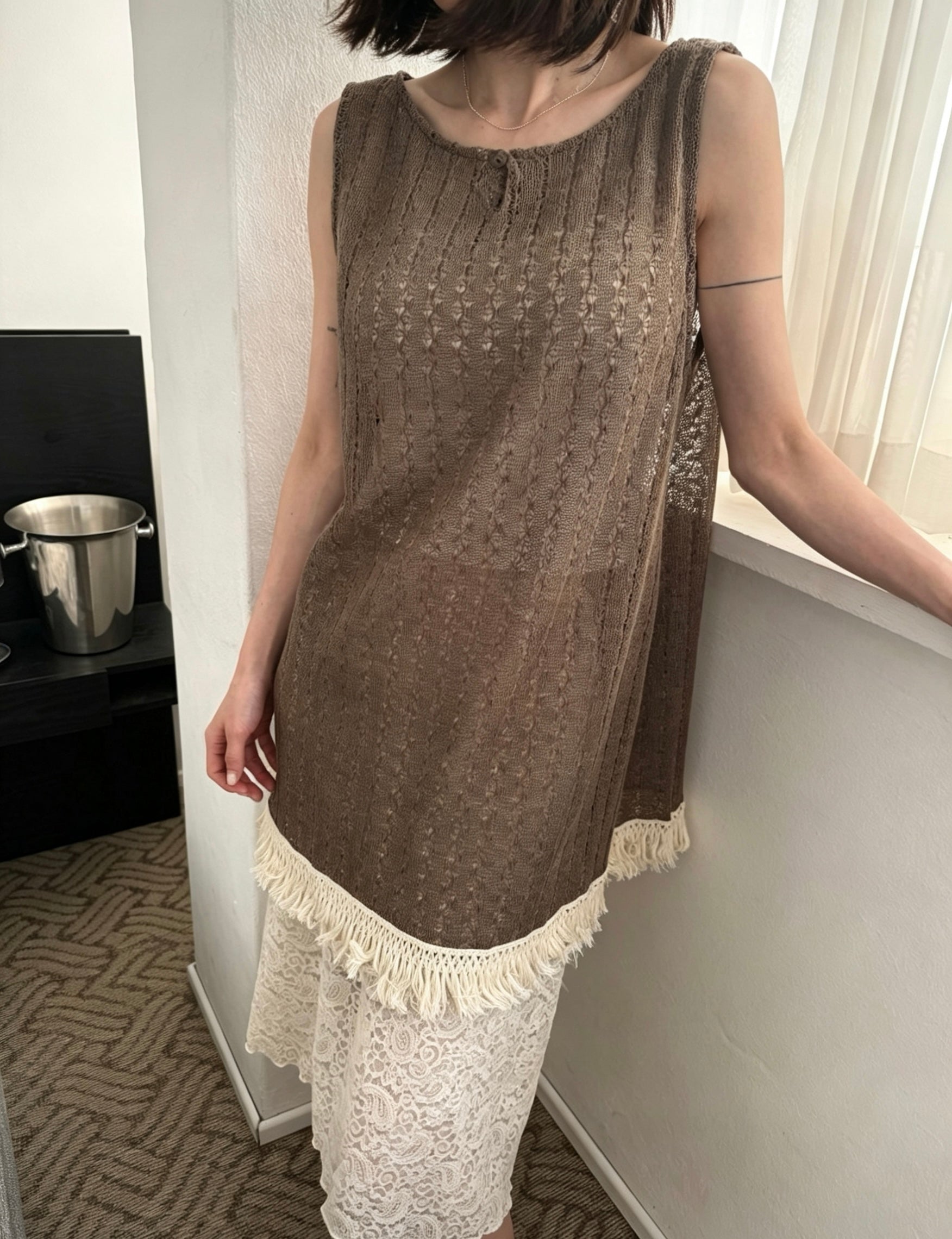 Tassel Knit Dress