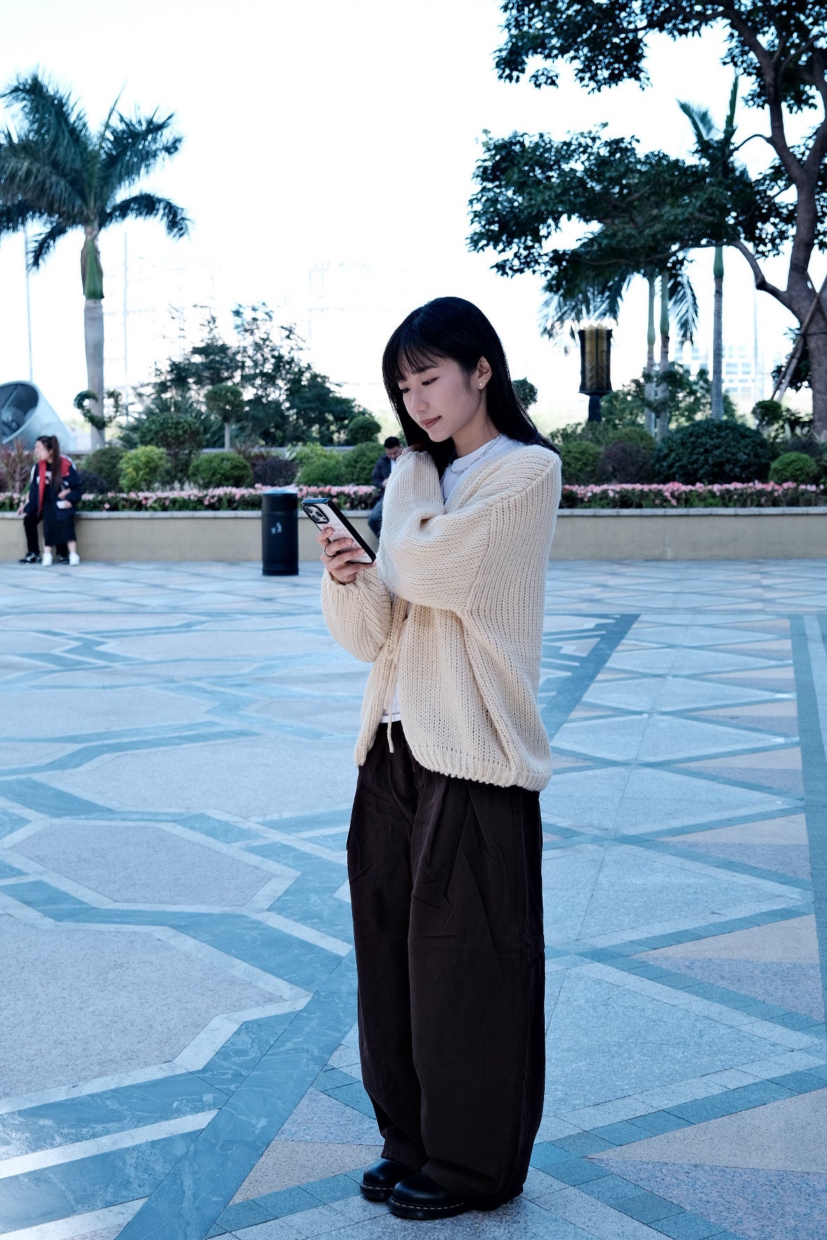 Knit Tie-Front Cardigan