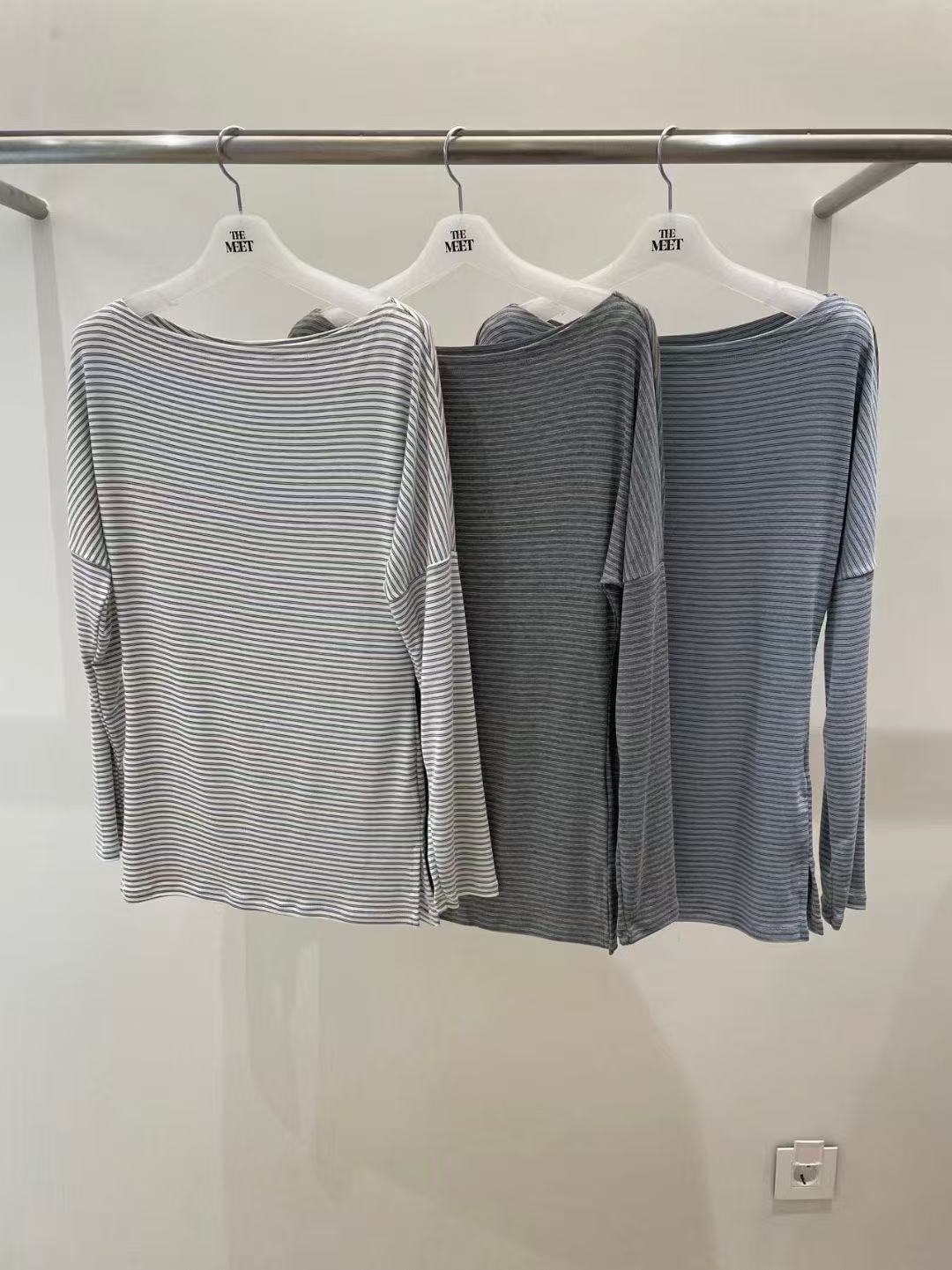 Striped Off-Shoulder Top