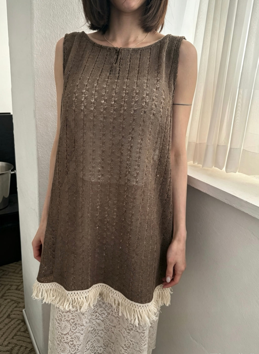 Tassel Knit Dress