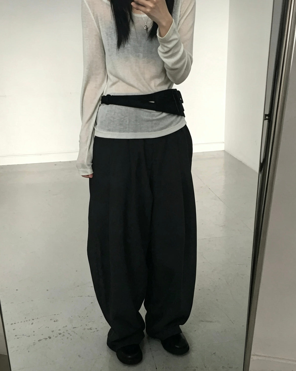 Off-nylon Pants