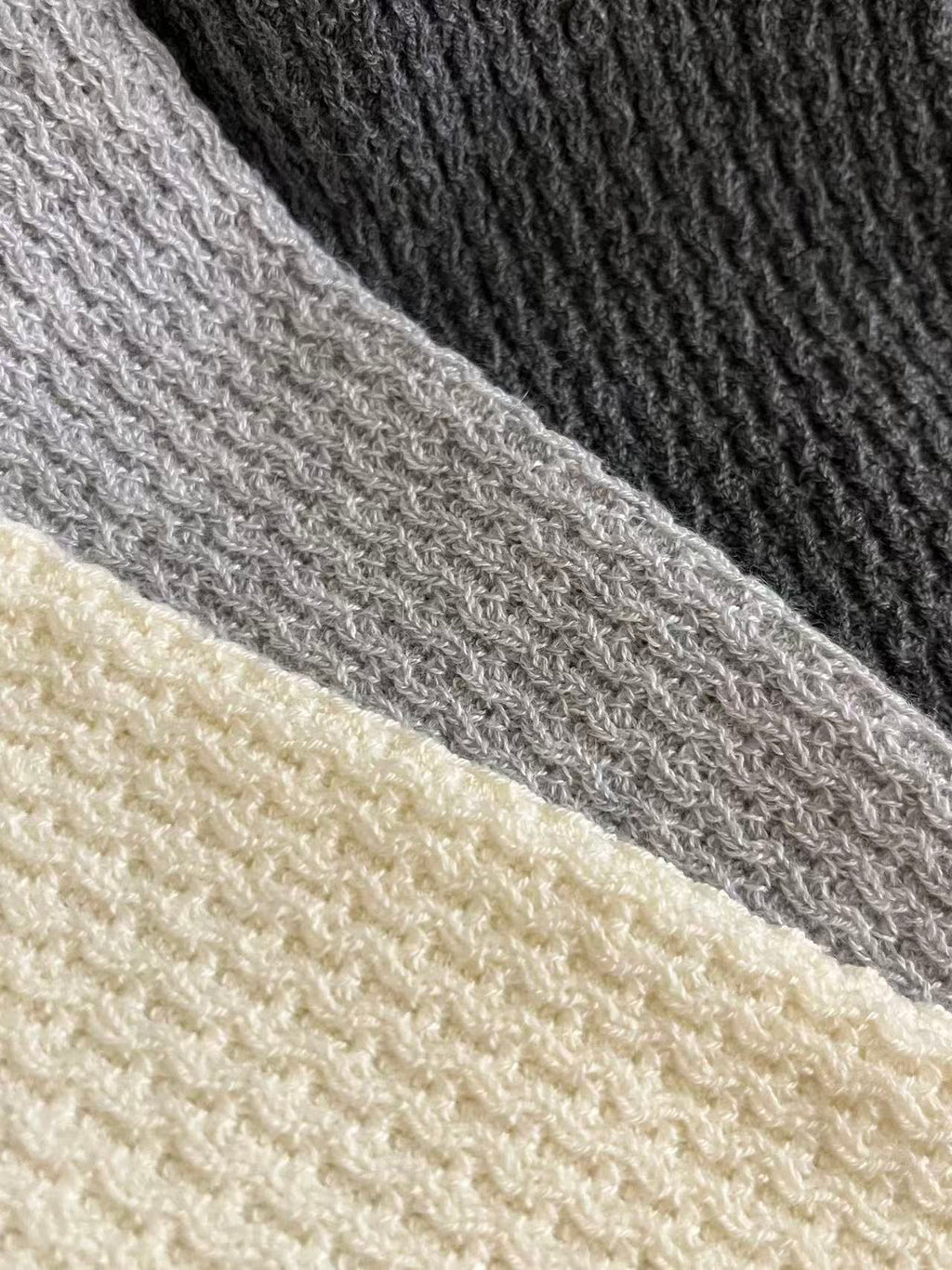 Round Neck Knit Base Layer Top
