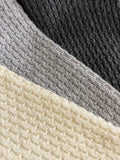 Round Neck Knit Base Layer Top