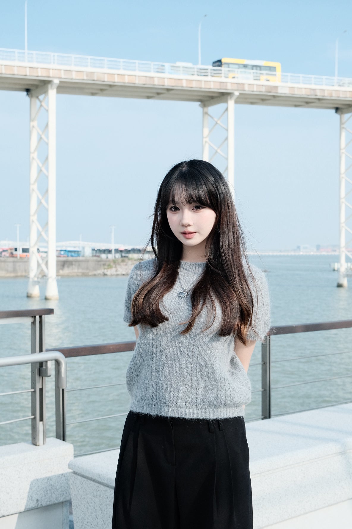 Cable Knit Top