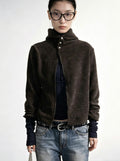 Antique Hooded Zip-up