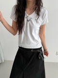 Butterfly Embroidery Tee