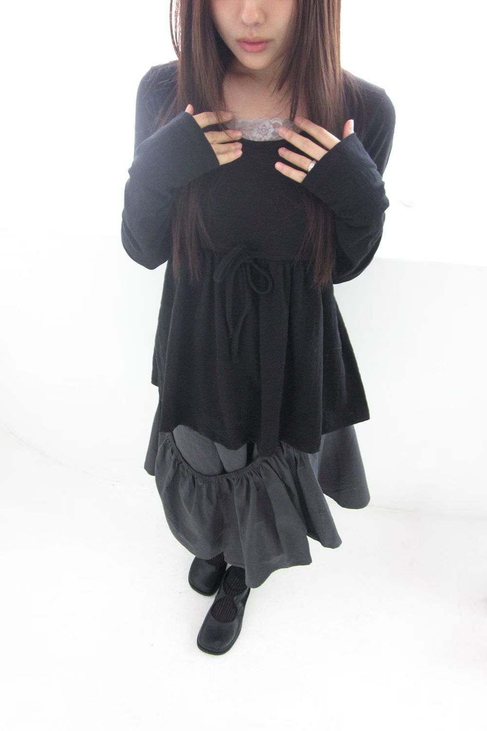 Lace Layered Top