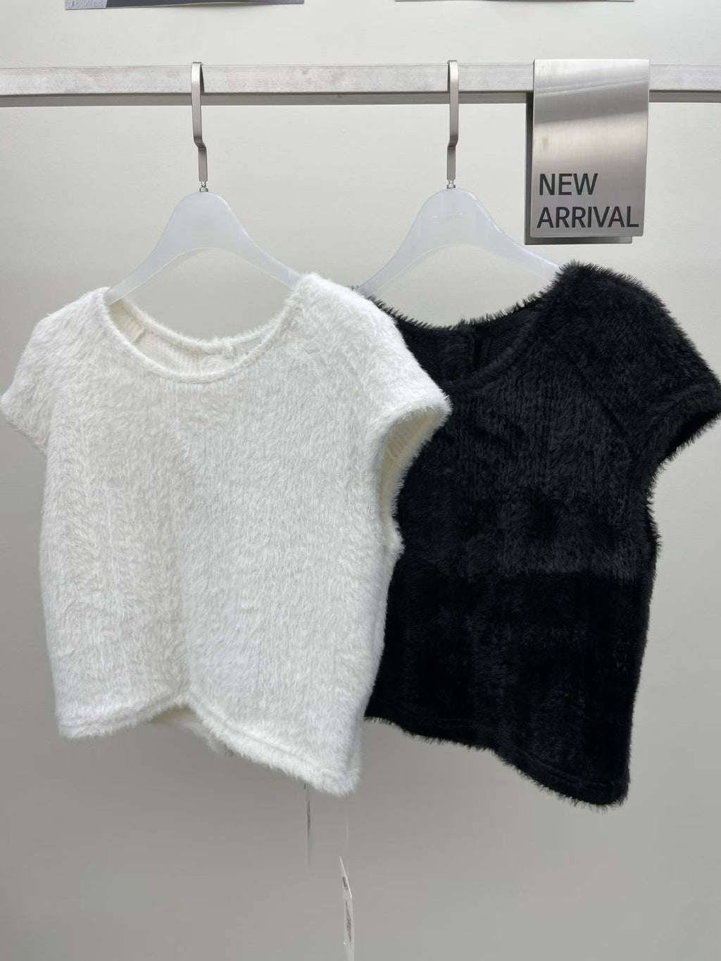 Cream Fleece Vest