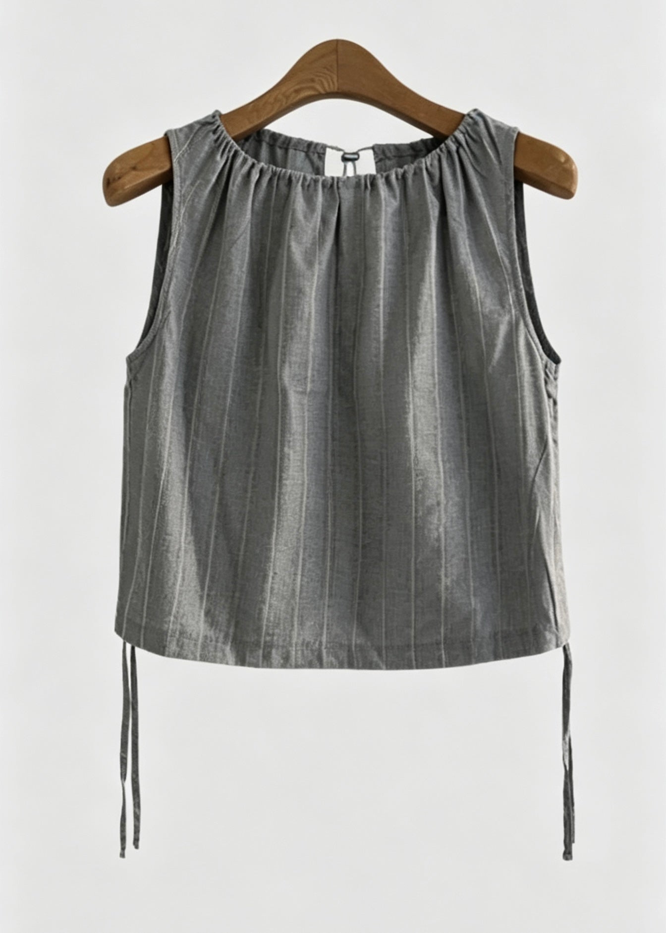 Quilted Sleeveless Blouse