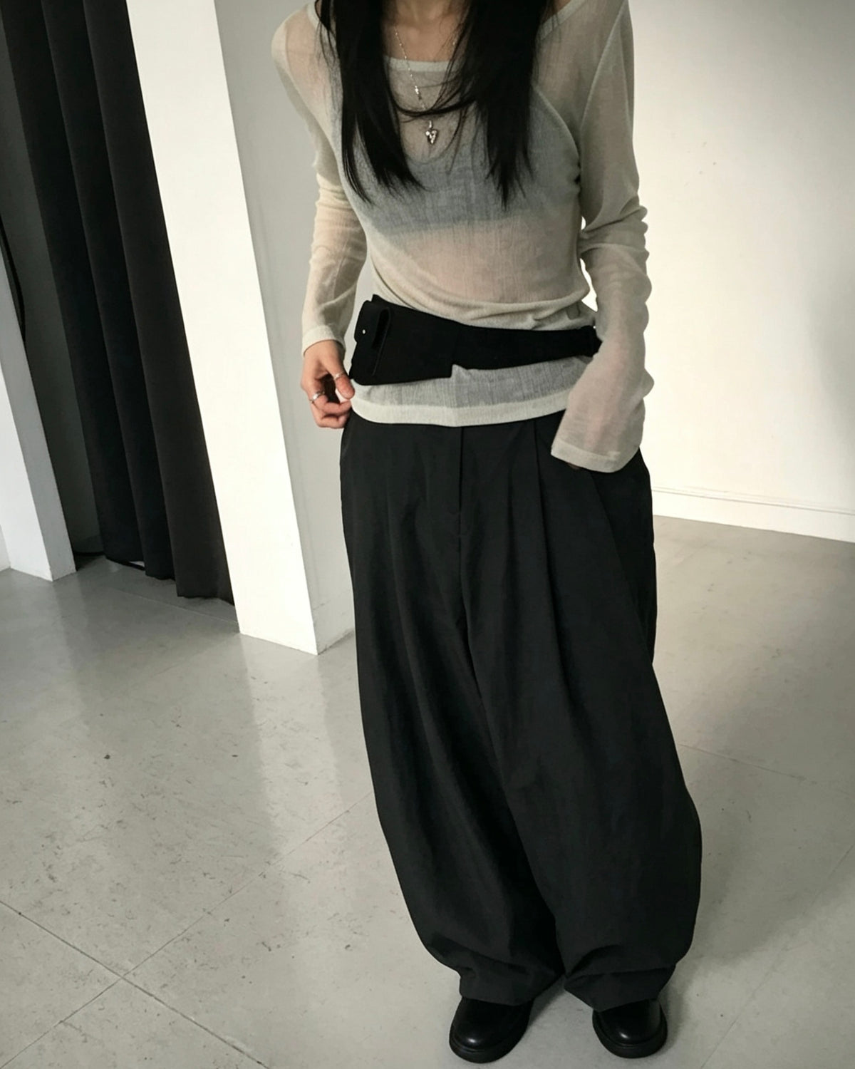 Off-nylon Pants