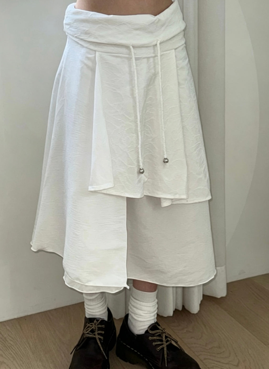 Irregular Midi Skirt