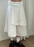Irregular Midi Skirt