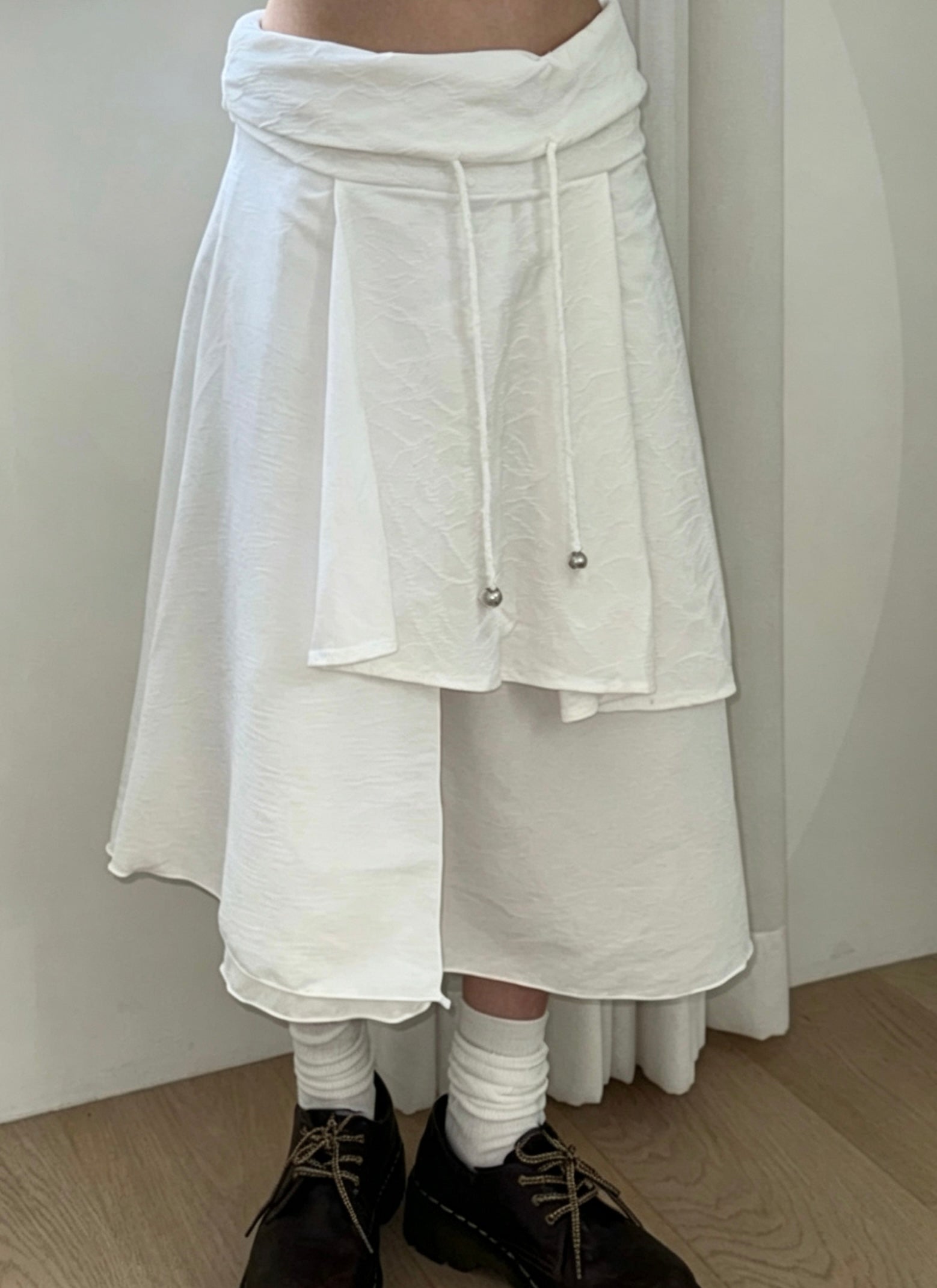 Irregular Midi Skirt