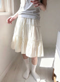 Tiered Midi Skirt